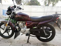 yamaha yb125z DX 2021 4000km running