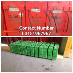 Agission and Narada 150 and 170 ah gel dry batteries.