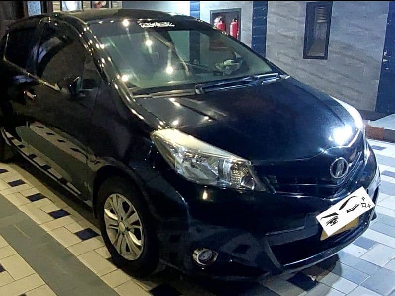 TOYOTA VITZ MODEL 2013REG 2016 2