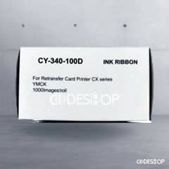 XID 8100 Color ribbon and film are available