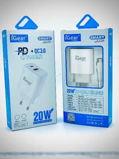 iGear 20w PD Port+USB port Chargers