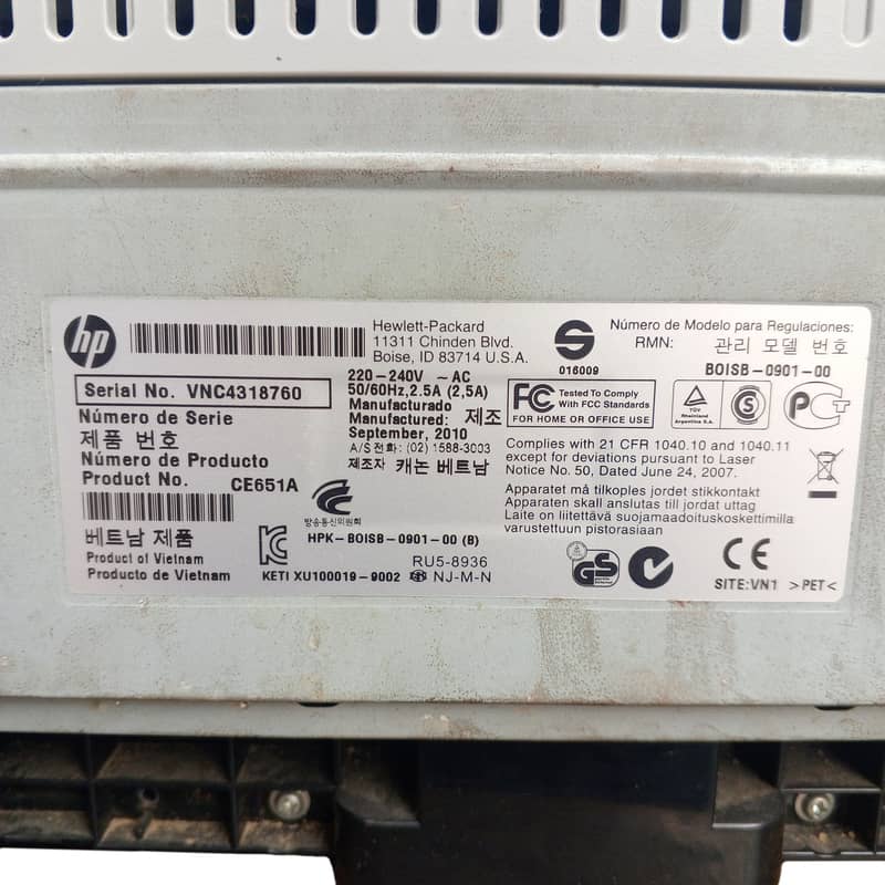 A1 condition, Printer, Hp laserJet P1102, Not used in Pakistan. 6