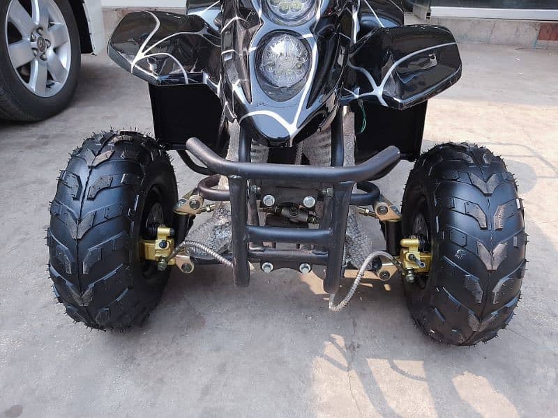 zero meter 124cc sports atv 4 wheels quad delivery all pakistan 5