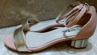 Pink Heels Sandals Ladies