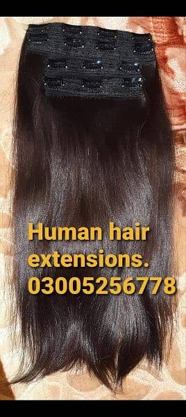 Hair extensions wefted hair hair patch 1