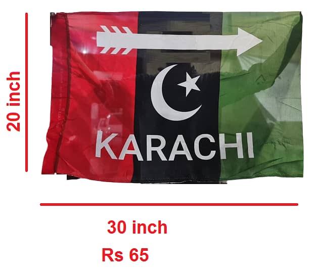 Pakistan People Party flag 4x6 feet 600 Rs , PP P Flag , From Lahore 8