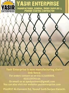 Razor Wire / Chain Link Fence / Barbed Wire Mesh / Powder Coating