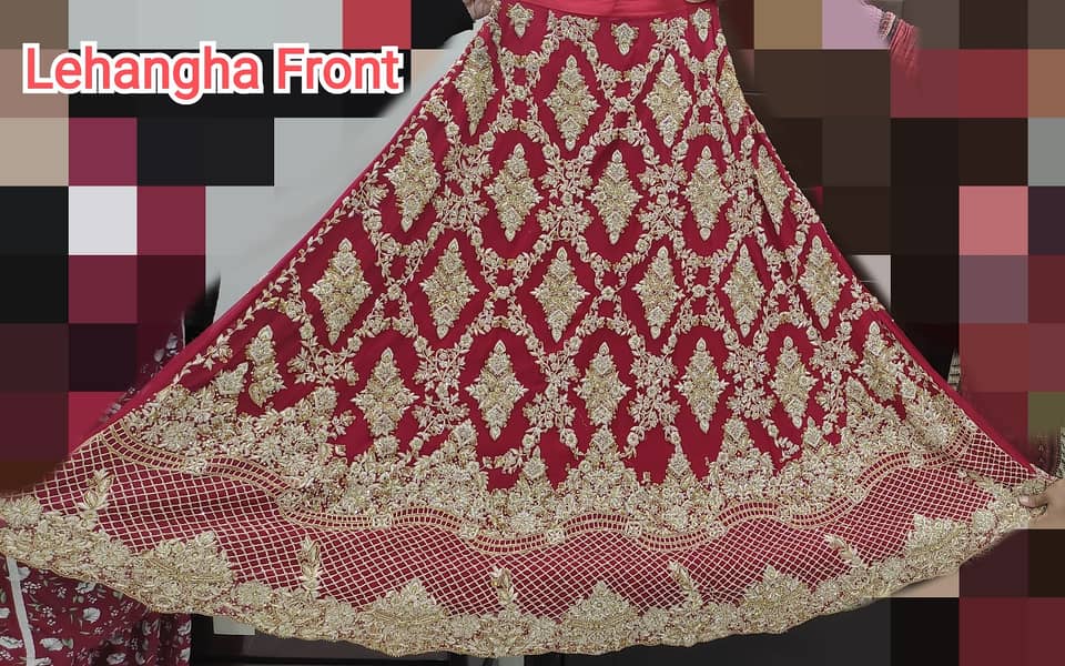 Bridal lehnga / Wedding dress / Nikah dress / bridal lehnga for sale 0