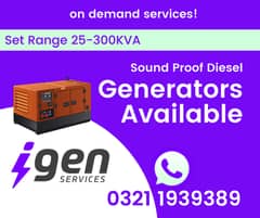 Generator Rental Services