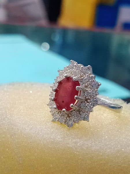 Real Ruby Ring / 0321-3205000 3
