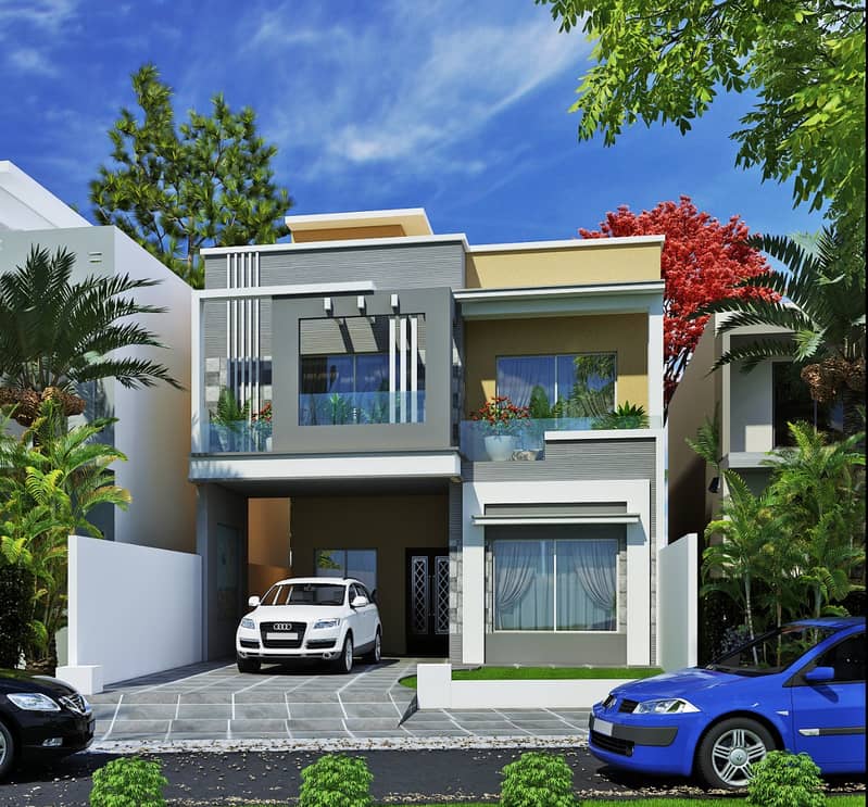 ARCHITECT | MAP DESIGN | NAQSHA NAVEES | 3D ELEVATION | SPACE PLANNING 11