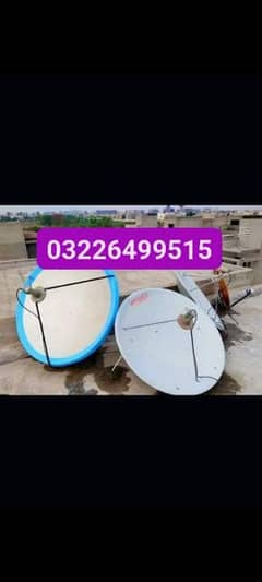 4Dish TV antenna and service all world 03226499515