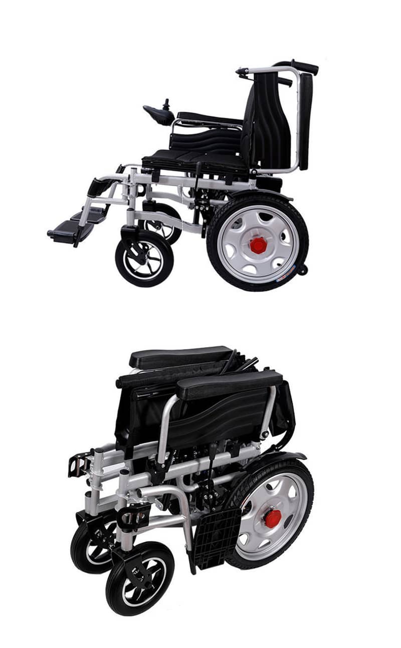 Electric wheelchair Foldable with Warranty Brand New 10