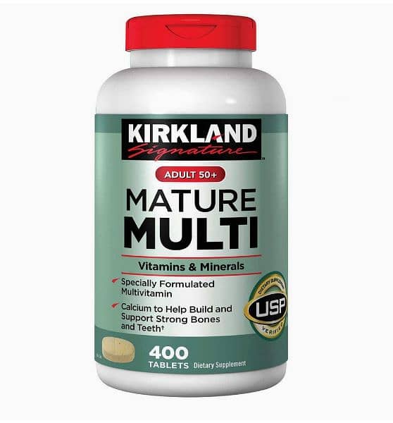 UK imported kirkLand Daily Multi vitamin and Minerals 400 tab 0