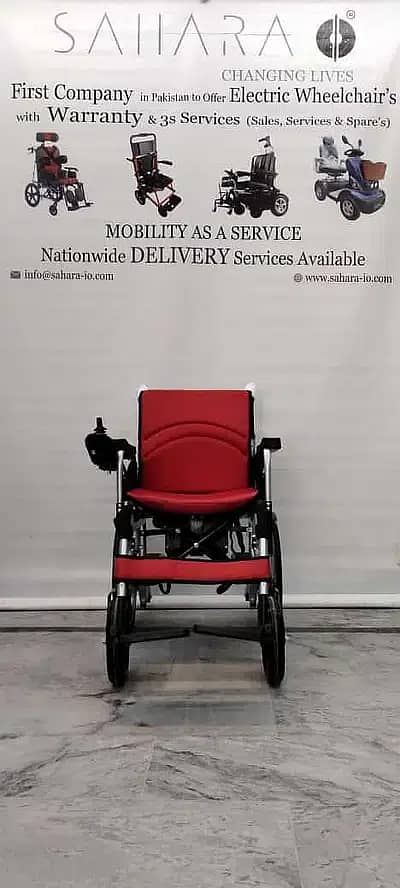 Comfortable Electric Wheelchair with Warranty 4