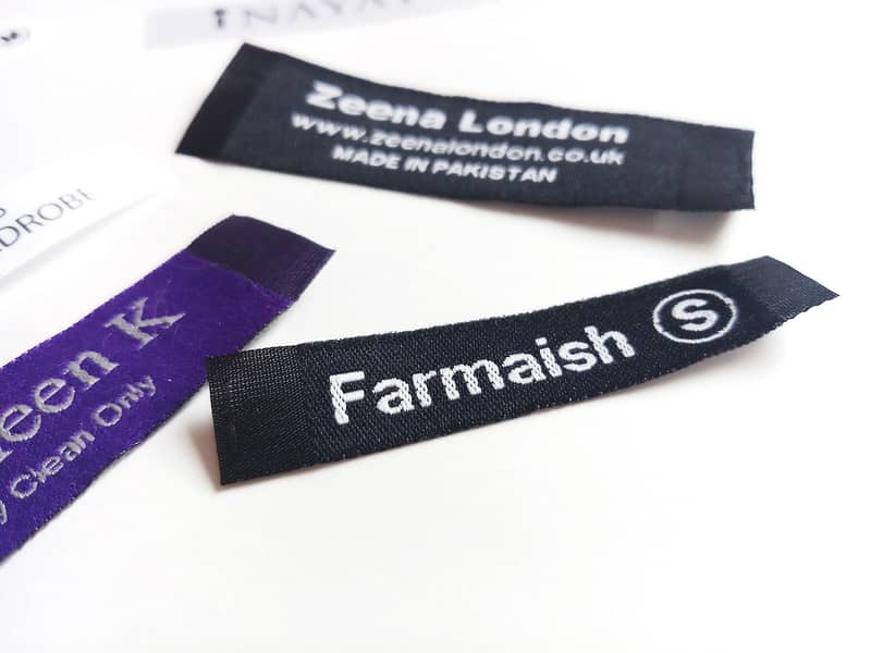 Woven Clothing Labels or Printed Labels - Lahore 1