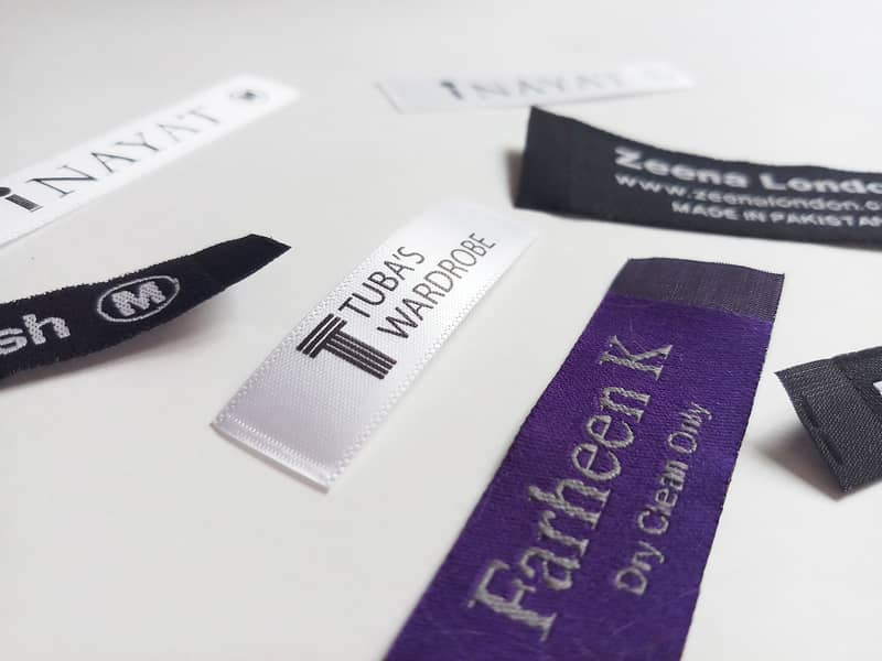 Woven Clothing Labels or Printed Labels - Lahore 2