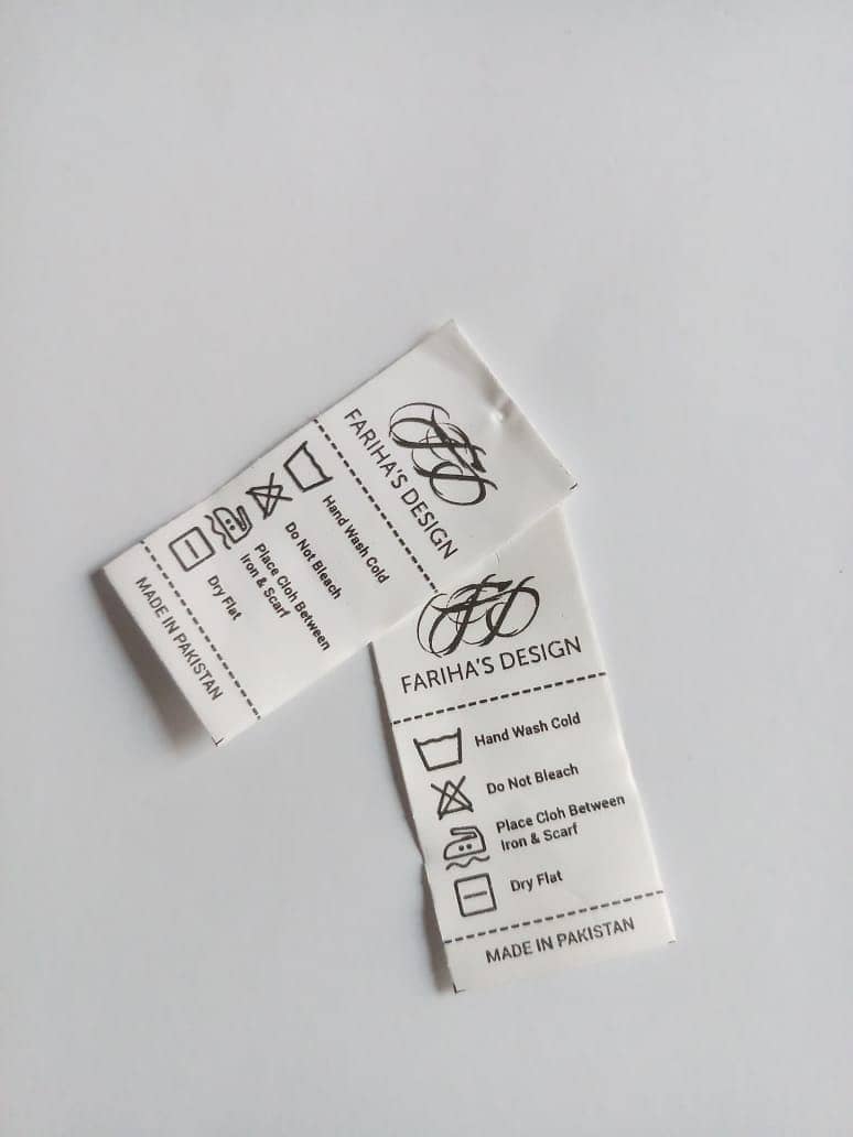 Woven Clothing Labels or Printed Labels - Lahore 3