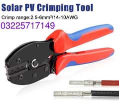 Solar Pvc Crimping Tool Mc4 Conector Wholesale 0