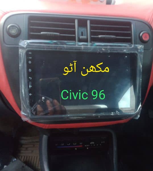 Honda civic 96 99 Android panel (FREE DELIVERY All PAKISTAN) 4