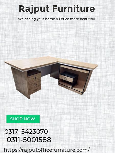 Executive Table | Office Table | L shape Table | Wholesale 3