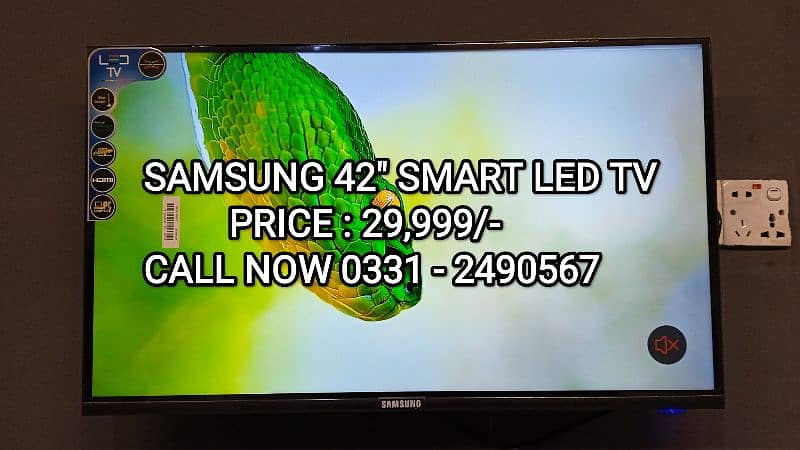 BUY NOW 42 INCHES SMART SLIM LED TV A+ FREE WALLKIT 0