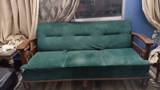 7 seater sofa set emerald green colour 0