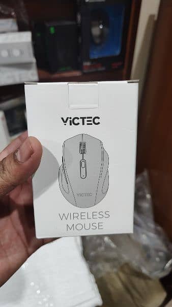 Victec Wireless Mouse 5 Adjustable Dpi Silent Ergonomic Design Mouse 7