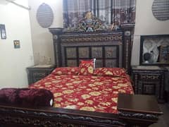 New Wooden Bed Set