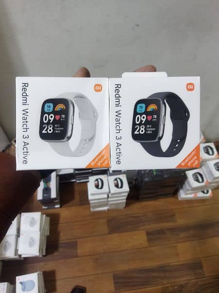 Redmi watch 3 active black and silver 0
