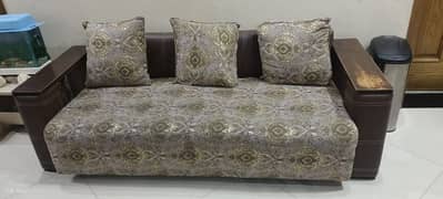 Original ikea solid wooden sofa set 1+1 3+3