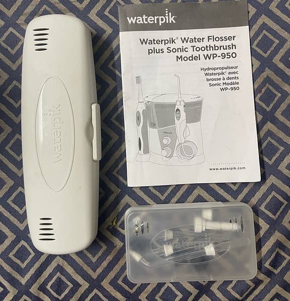 Waterpik water flosser, sonic toothbrush, oral irrigator, wp-950 4
