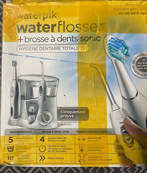 Waterpik water flosser, sonic toothbrush, oral irrigator, wp-950 5