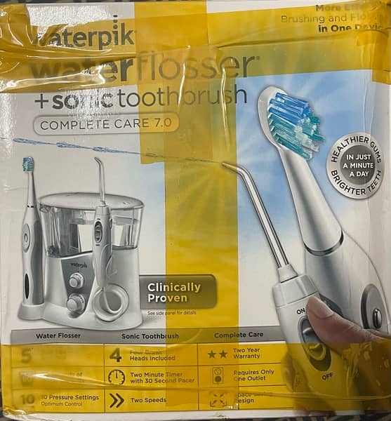 Waterpik water flosser, sonic toothbrush, oral irrigator, wp-950 7