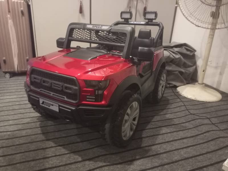 POBO ELECTRIC JEEP 4x4 (RUBBER TYRES) 1