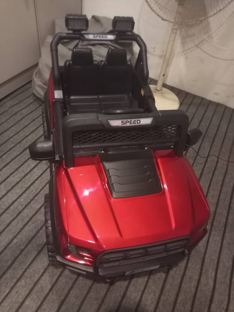 POBO ELECTRIC JEEP 4x4 (RUBBER TYRES) 2