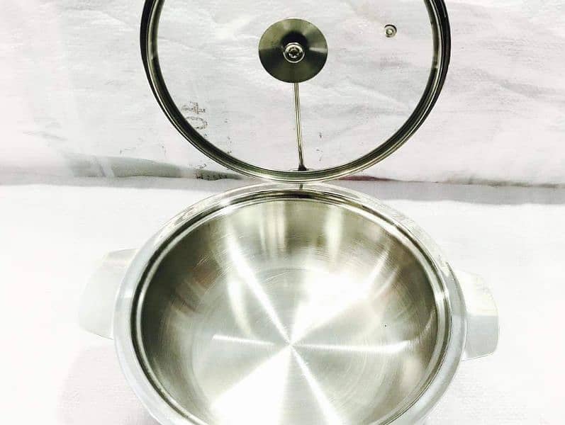 Food Serving pots with glass lid 0
