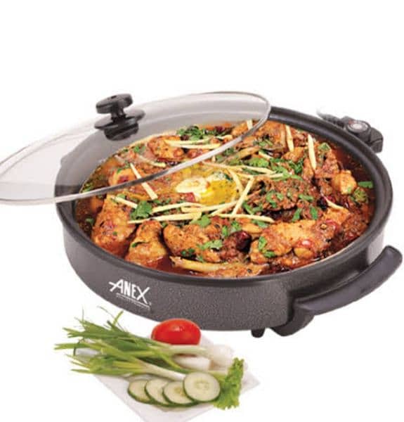 ANEX ELECTRIC Pizza pan Maker and Cooking Pan 4