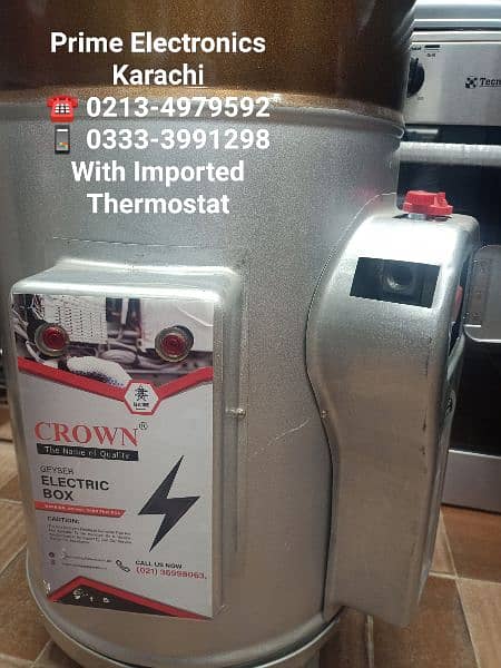 Water heater geyser electric + gas 9