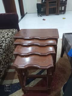 Space saving beautiful Tables set of 4
