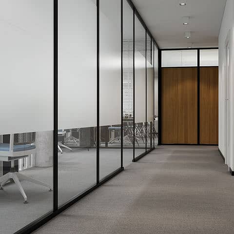 DRYWALL PARTITION - OFFICE PARTITION - FLASE CEILING - VINYL FLOORING 16