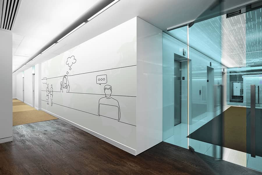 DRYWALL PARTITION - OFFICE PARTITION - FLASE CEILING - VINYL FLOORING 17