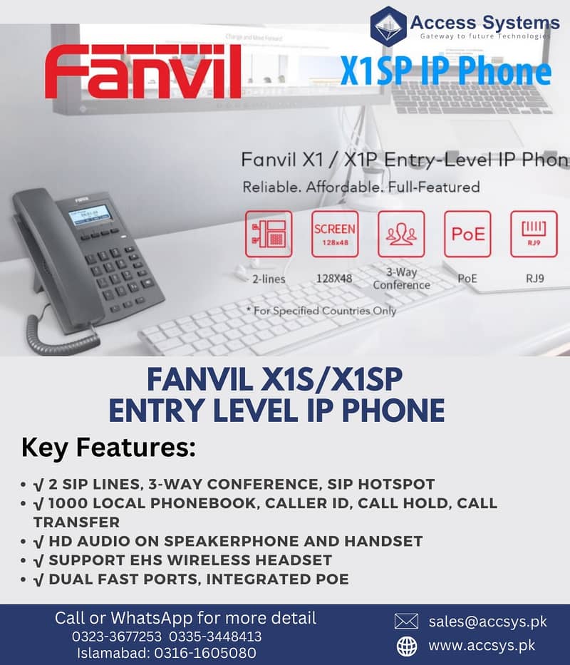 Yealink | Polycom | Cisco Sip IP phones | VoIP | IP PBX | 0323,3677253 5