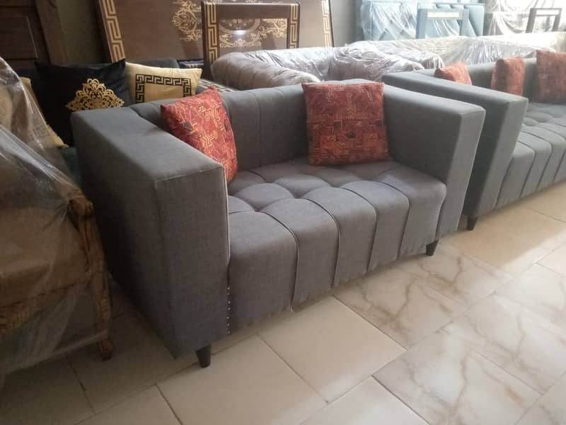 sofa set/6 seater sofa set/L shape sofa/wooden sofa for sale in lahore 4