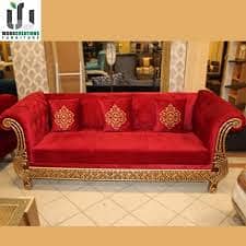 sofa set/6 seater sofa set/L shape sofa/wooden sofa for sale in lahore 7