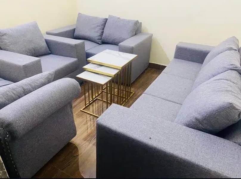sofa set/6 seater sofa set/L shape sofa/wooden sofa for sale in lahore 10