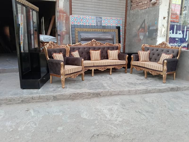 sofa set/6 seater sofa set/L shape sofa/corner sofa/center table set 15