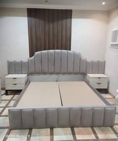 king size bed/side tables/dressing/bed set/pure wooden bed set