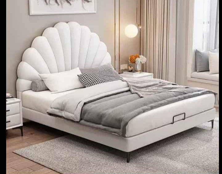 bed set/dressing/side tables/single bed/almari/king size bed in lahore 9