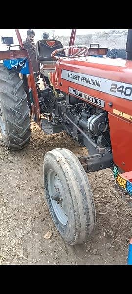 massey 240 Good condition tyre bilkul new chat huk or bamper lga hwa 3